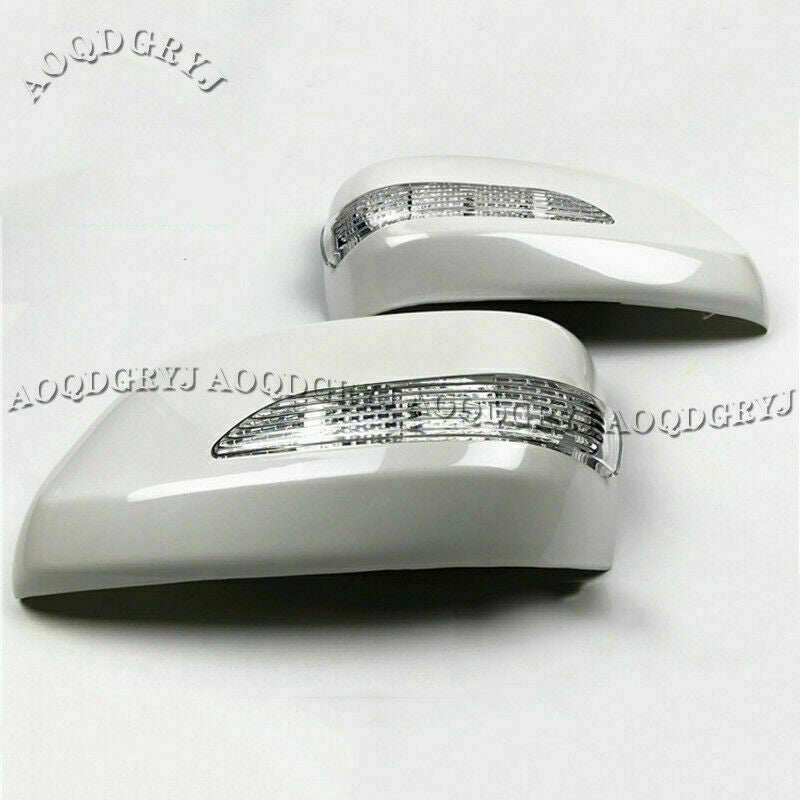 for Toyota for Land Cruiser 2008-15 Rearview Mirror Housing Cover Cap W/ Turn Signal
