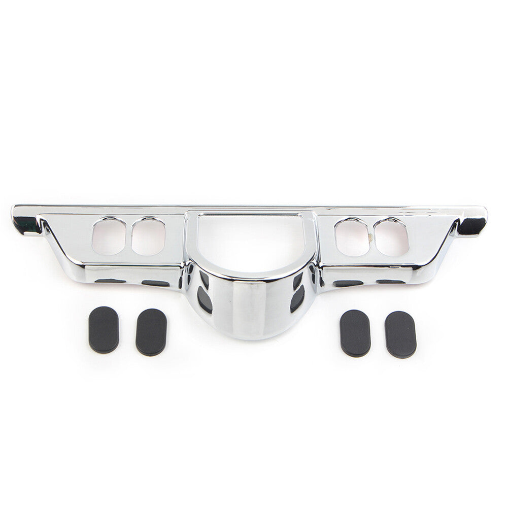 Chrome Fairing Switch Panel Dash Accent Cover fits for Harley Electra Street Glide