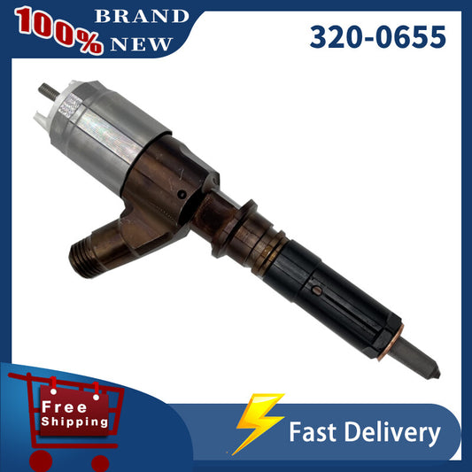 New 3200655 320-0655 Diesel Fuel Injector for CATERPILLAR / PERKINS C6.6 Engine