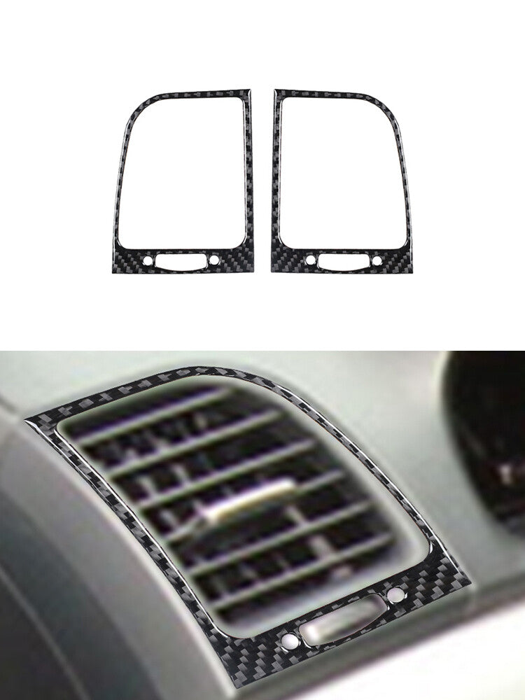 Air Vent Outlet Frame Trim Panel Carbon Fiber Interior for Acura TSX 2003-2008