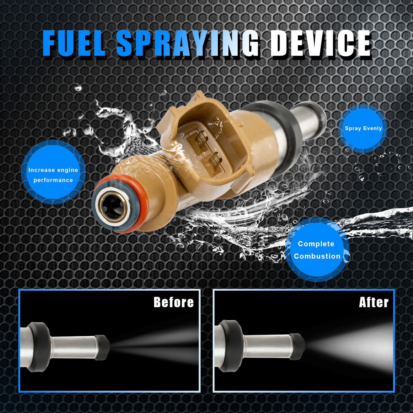 4X 2320909140 for TOYOTA MATRIX 2009-2013 for SCION XD 2008-2009 1.8L Fuel Injectors