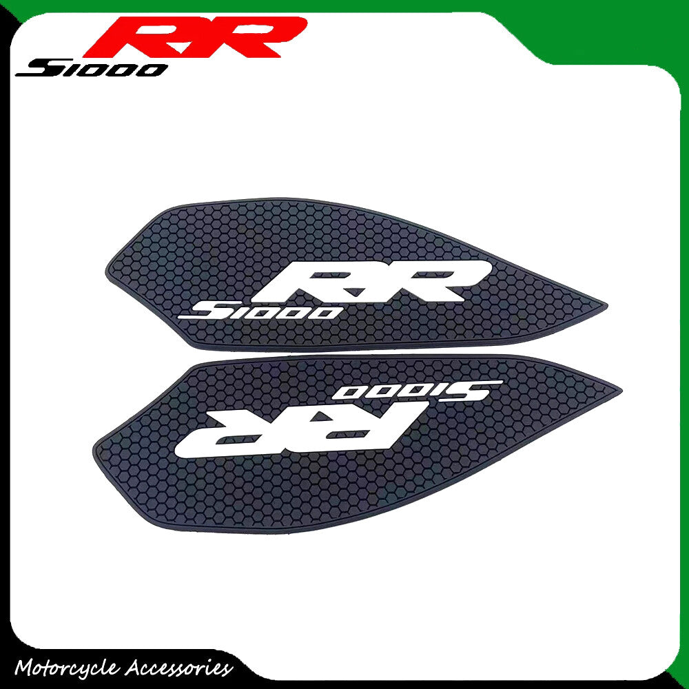Fit For S1000RR Rubber Gas Tank Pad Traction Side Fuel Knee Grip Decal sticker