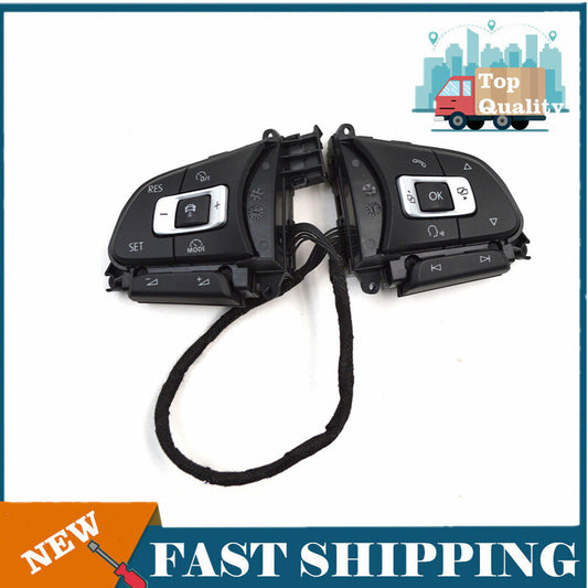 Steering wheel buttons with ACC button for Volkswagen for Passat 2018-2023 5NG959442A