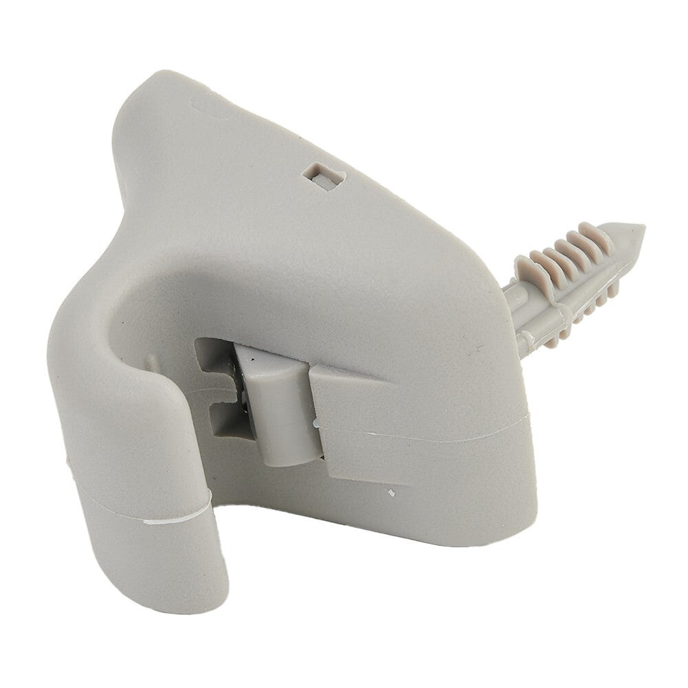 Fixed clip sun visor suitable for modern 1-piece ABS accessory gray replacement part