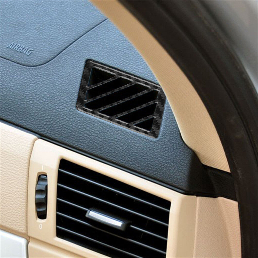 Carbon Fiber Console Vent Outlet Trim for BMW X3 2004-2010