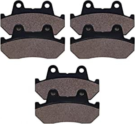 Motorcycle Carbon Fiber Brake Pads for Honda GL1200 Goldwing 1200 1984- 1987
