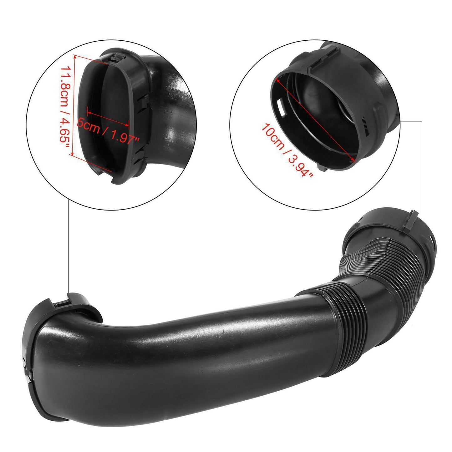 Car engine intake hose and air filter hose suitable for BMW X6 and X5. 13717624210