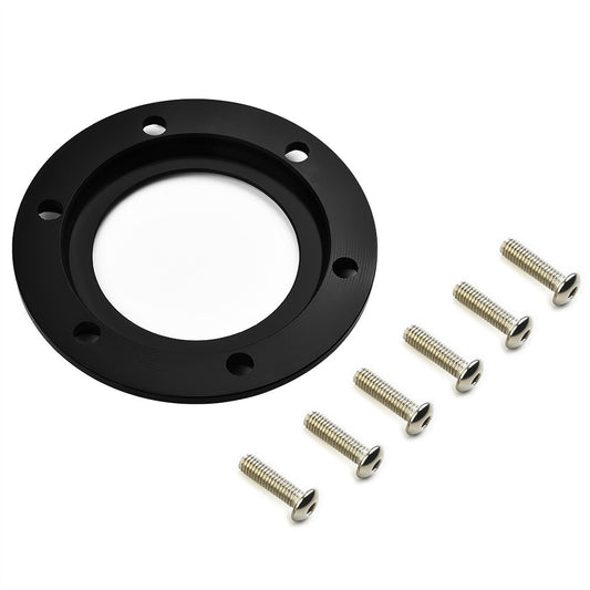 New Car Racing 6 Hole Aluminum 84mm Steering Wheel Horn Button Ring For MOMO/NRG