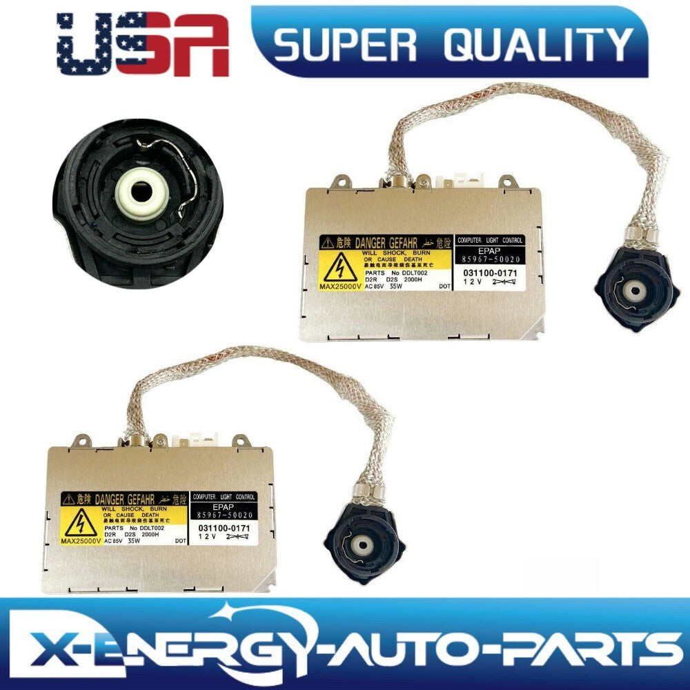 2x New For 00-06 for Lexus ES300 ES330 Xenon Ballast HID Igniter Control Unit Module