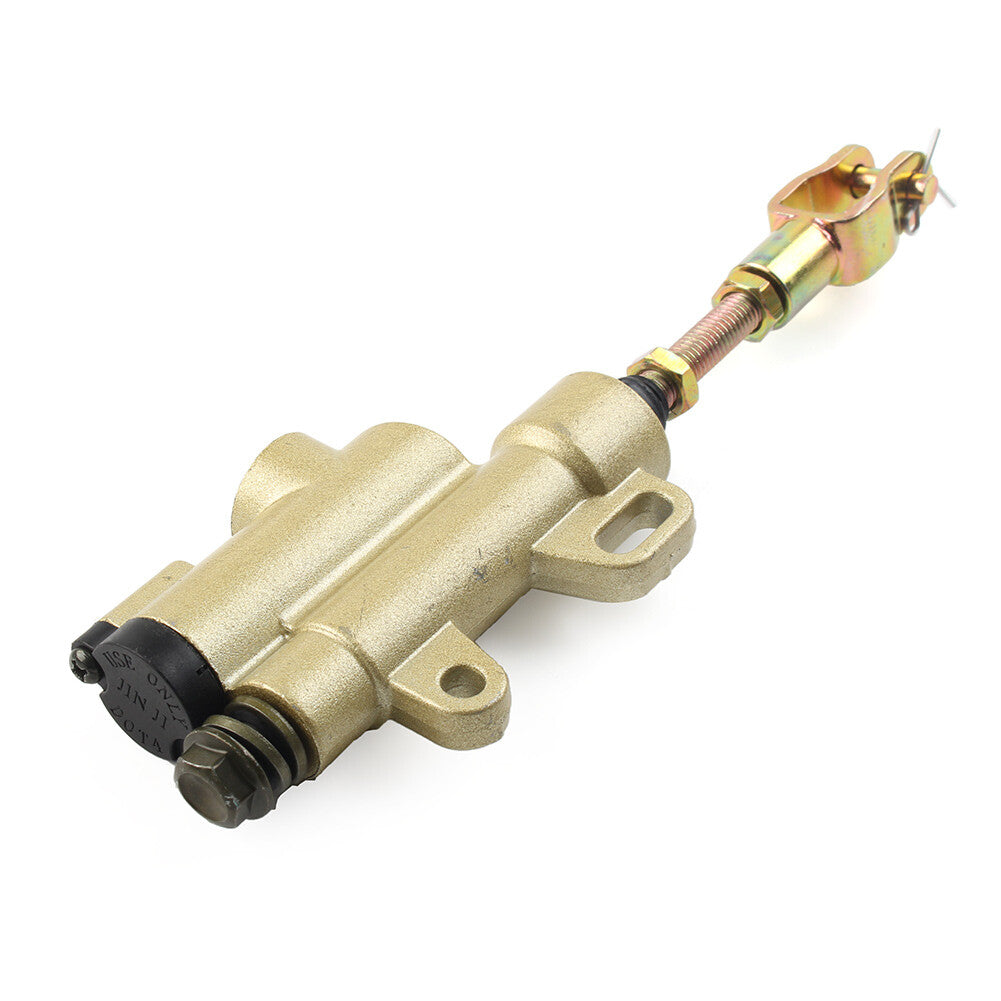 Hinterer Hydraulikzylinder-Bremspumpen-Bremssattel-Belag für Pit Dirt Bike Gold