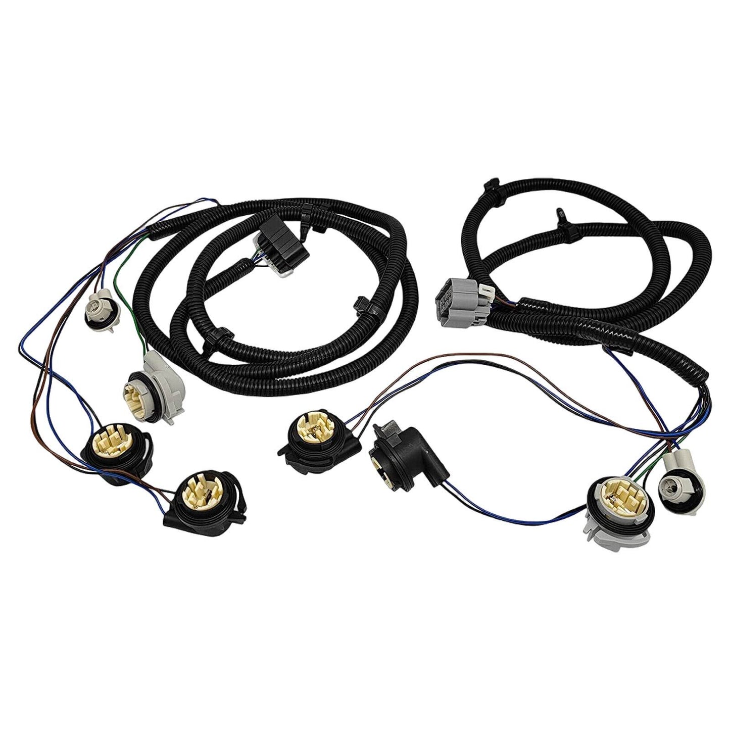 NewTail Light Lamps Wiring Harness LH RH Pair for Chevy Silverado Pickup Truck
