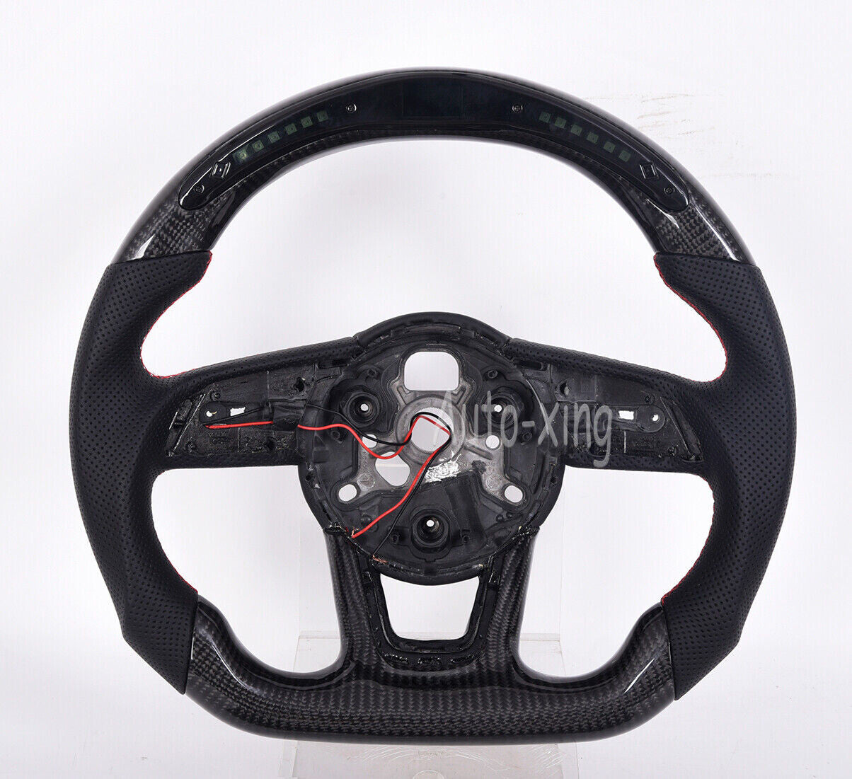 Led Carbon Fiber Custom Steering Wheel for Audi S3 S4 S5 S6 S7 B9 RS4 RS5 RS718+