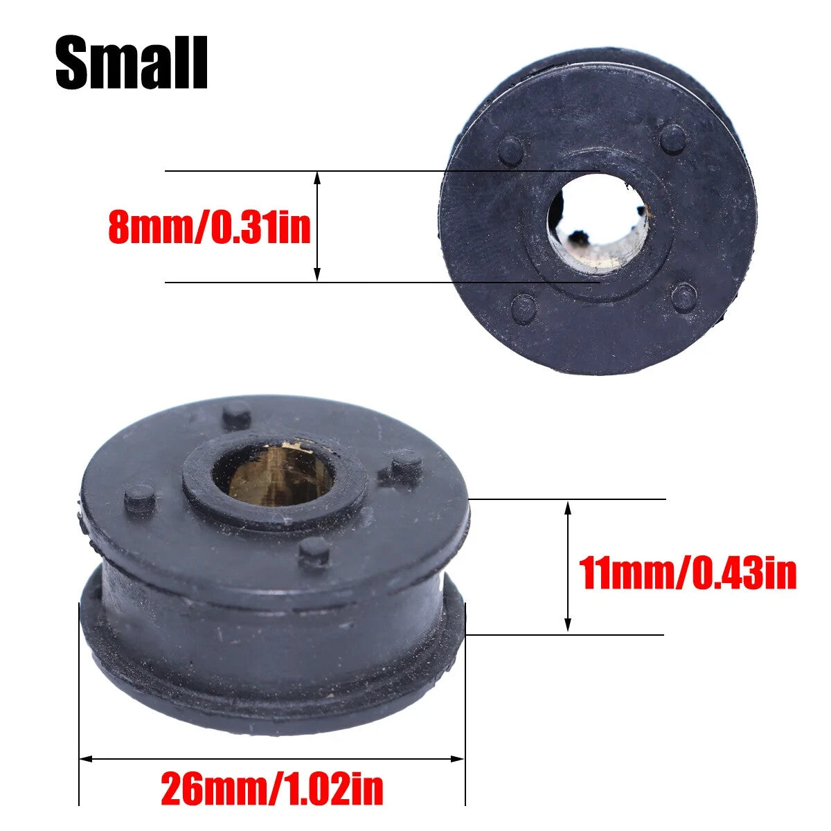 2Pcs for Mitsubishi Lancer 2001 - 2003 Gear Shift Lever Linkage Shifter Bushing
