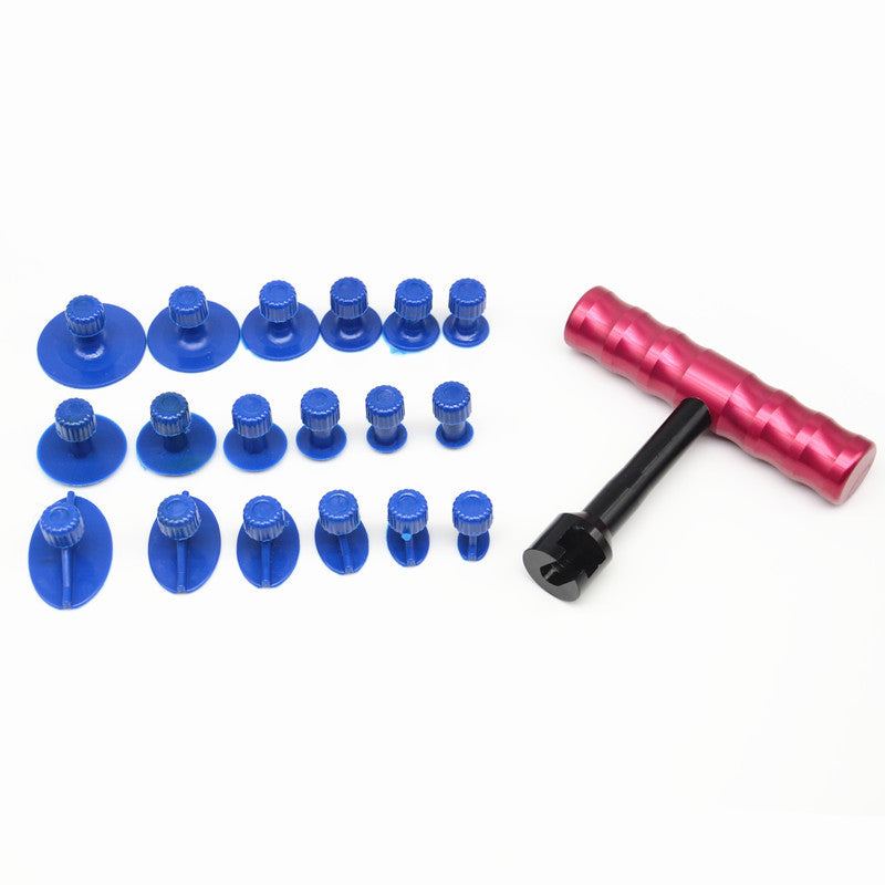 Car Autos T-Bar Body Panel Paintless Dent Pit Repair Tool Lifter Puller Glue Gun