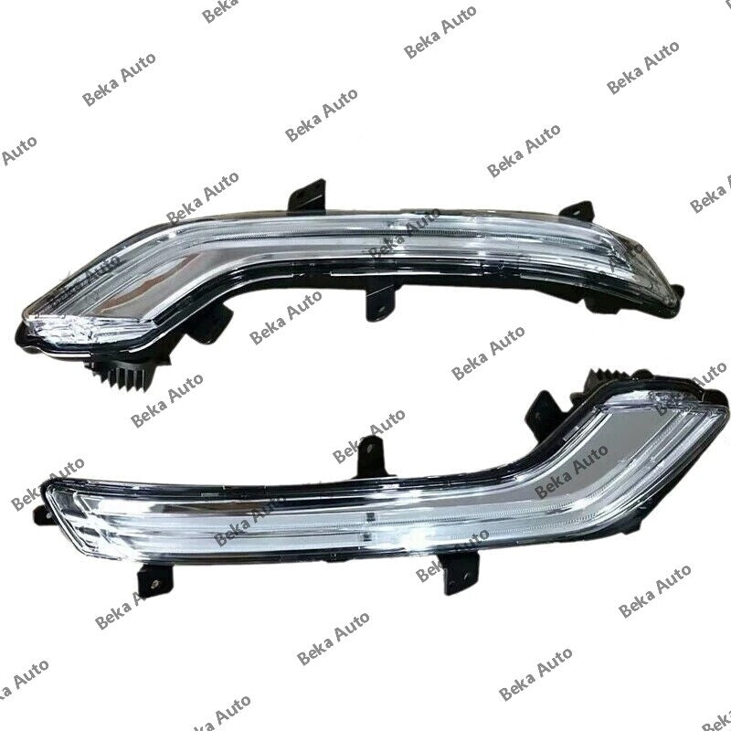 Left side for Peugeot 508 2015 2016 Front LED Daytime Running Light Fog Lamp