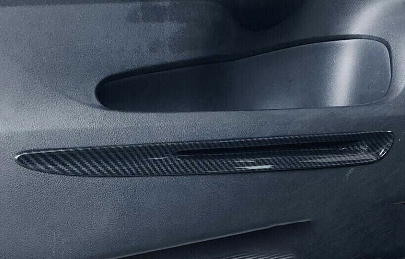 Inner Door Panel Strip Cover Trim for Honda CRV CR-V 2012-2016 ABS Carbon Fiber