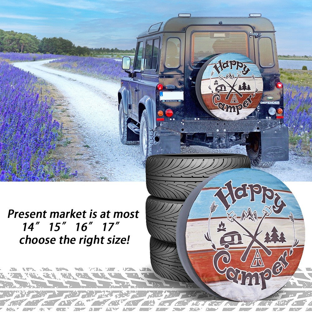 17 Universal Car Tire Cover Spare Wheel Protector for Diameter 80-83cm/31-33in