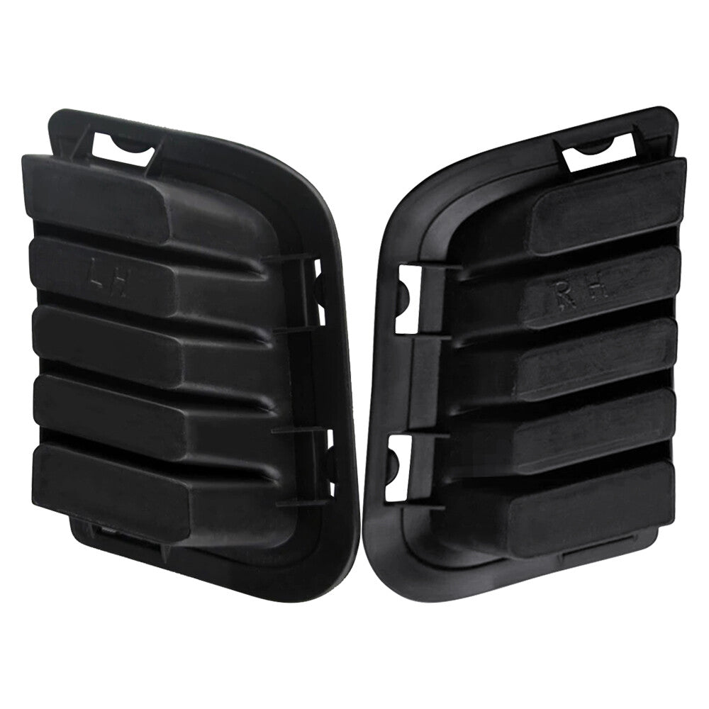 Left and Right Front Foglight Covers for 2006 2007 2008 for Hyundai Sonata Black New