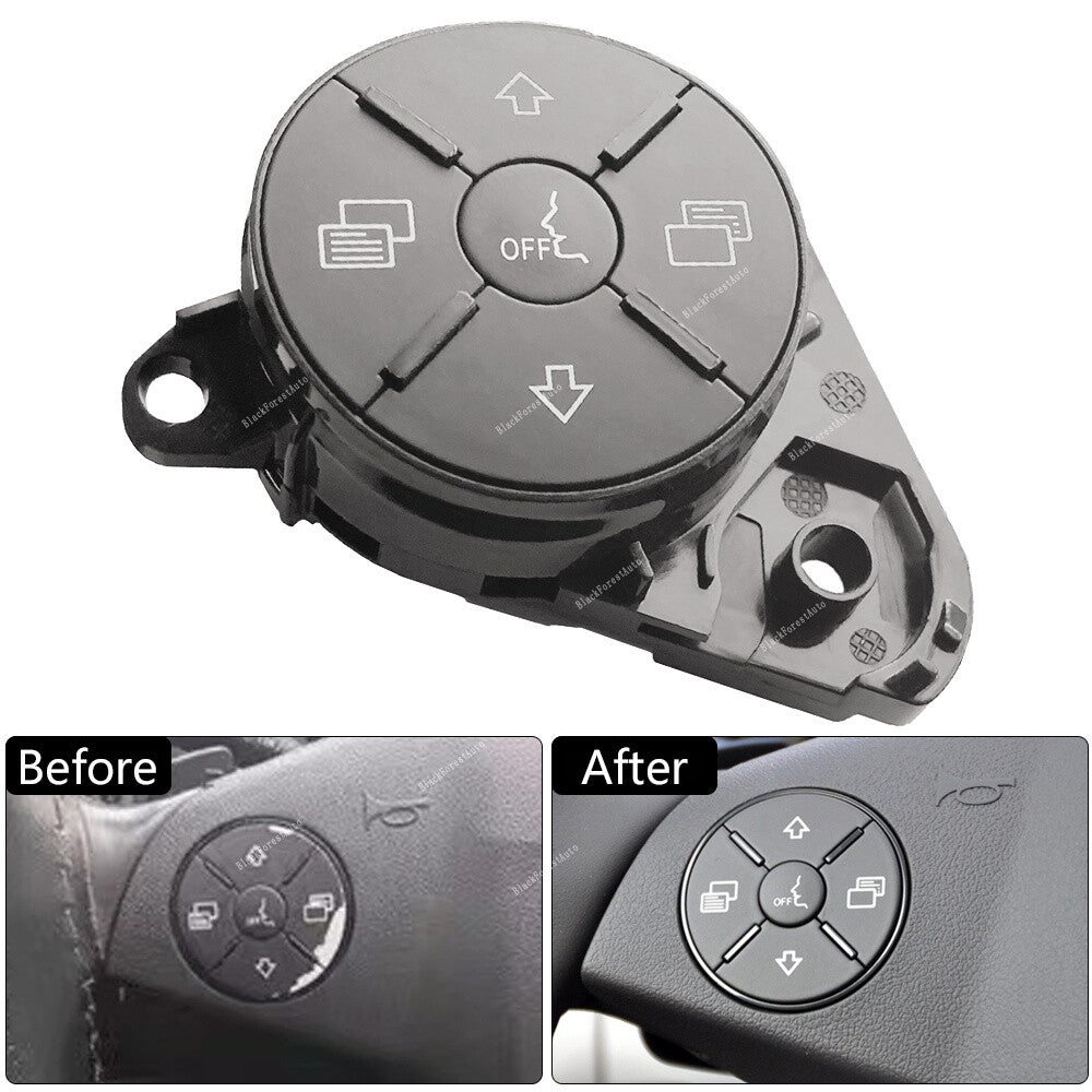 for Mercedes-Benz 2006-2011 W164 ML GL Left Side Steering Wheel Switch Button