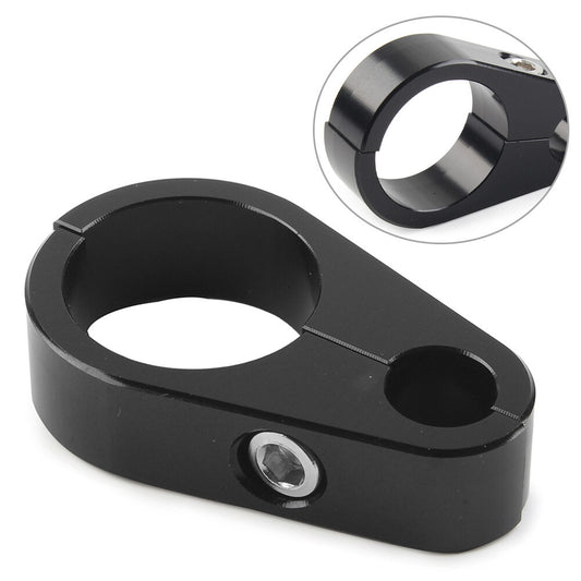 Kabelklemme f¨¹r Bremskupplungskabel f¨¹r for Harley 1 Lenker Motorrad schwarz