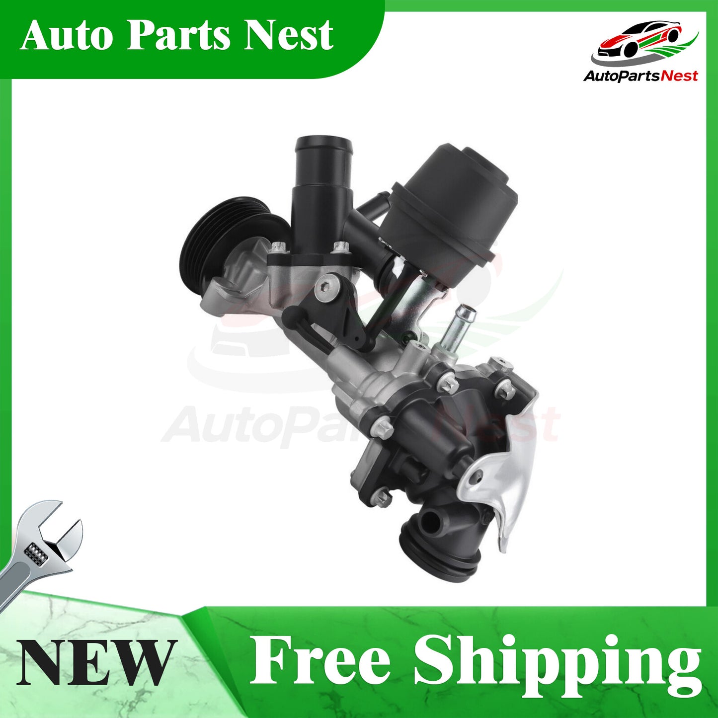 Water Pump for Mercedes-Benz GLA 45 AMG 2015-2017 for A2702000000 2702000401