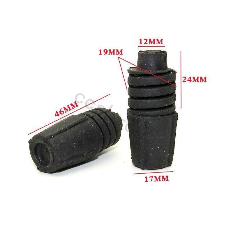 2 Pcs Car Front Bumper Hood Damper Rubber Buffer Stoppers for Honda