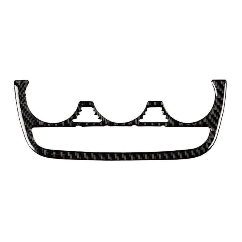 Carbon Fiber Air Conditioning Adjust Button Cover Trim for Audi TT TTRS 2008-14