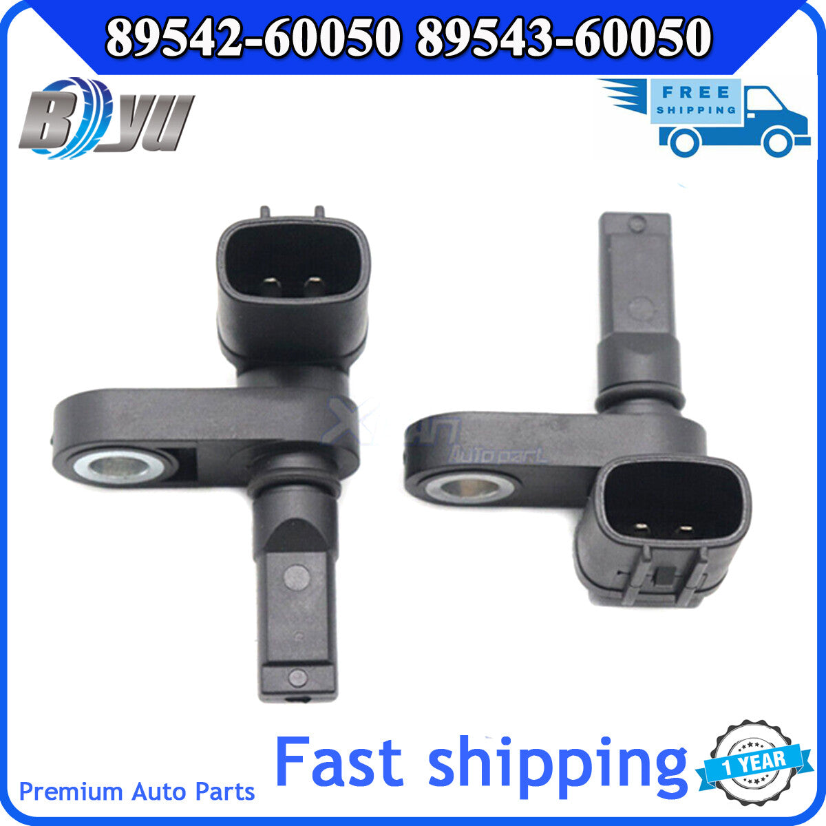 2pcs NEW for Toyota Tacoma 2.7L 2003-2022 ABS Wheel Speed Sensor Right Left