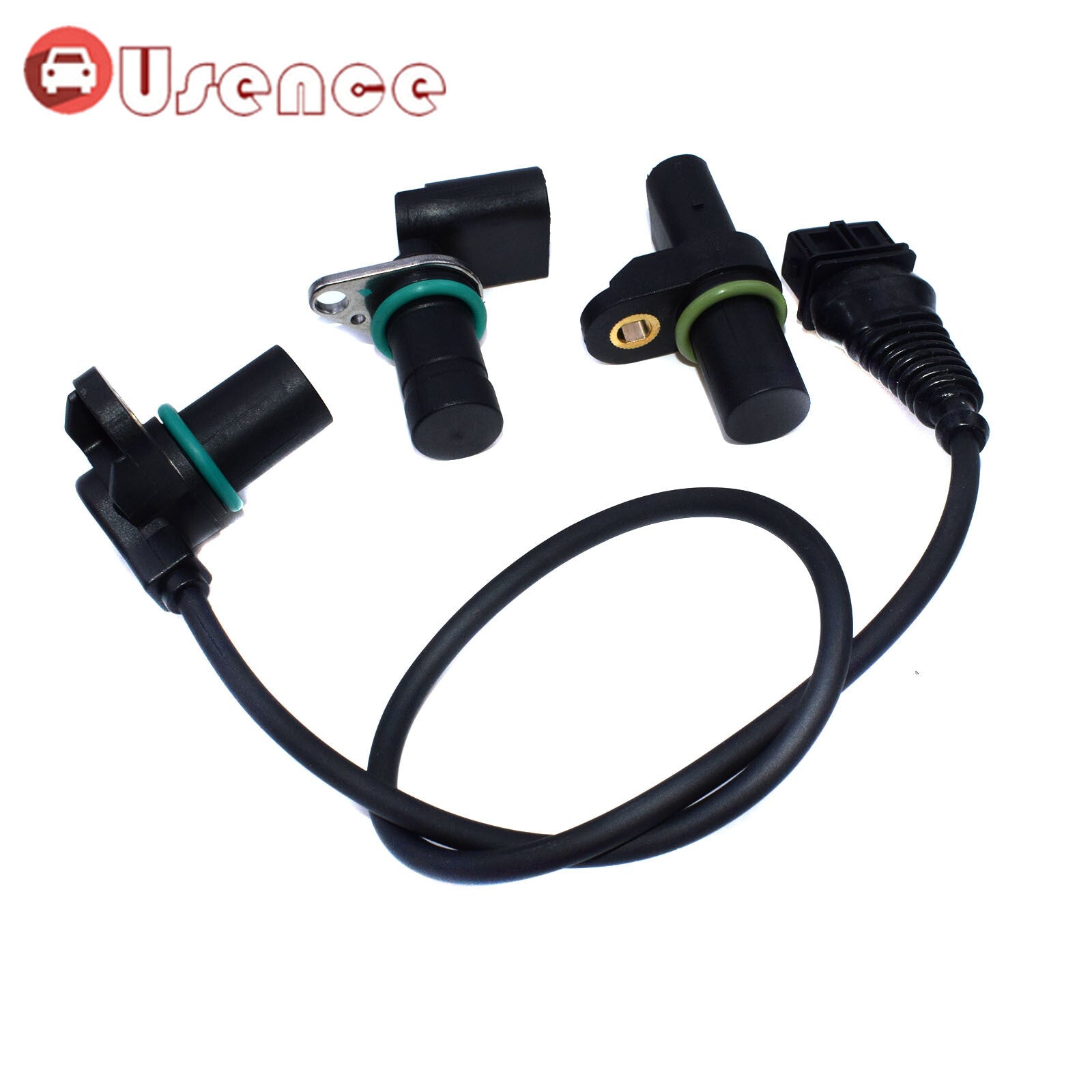 Set of 3 Engine Camshaft Cranskshaft Position Sensor for BMW E46 12141709616