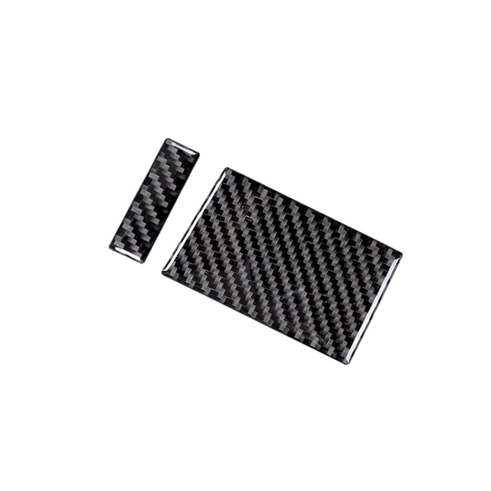 Carbon Fiber Steering Wheel Left Side Trim Cover for Honda Accord Sedan 2003-07