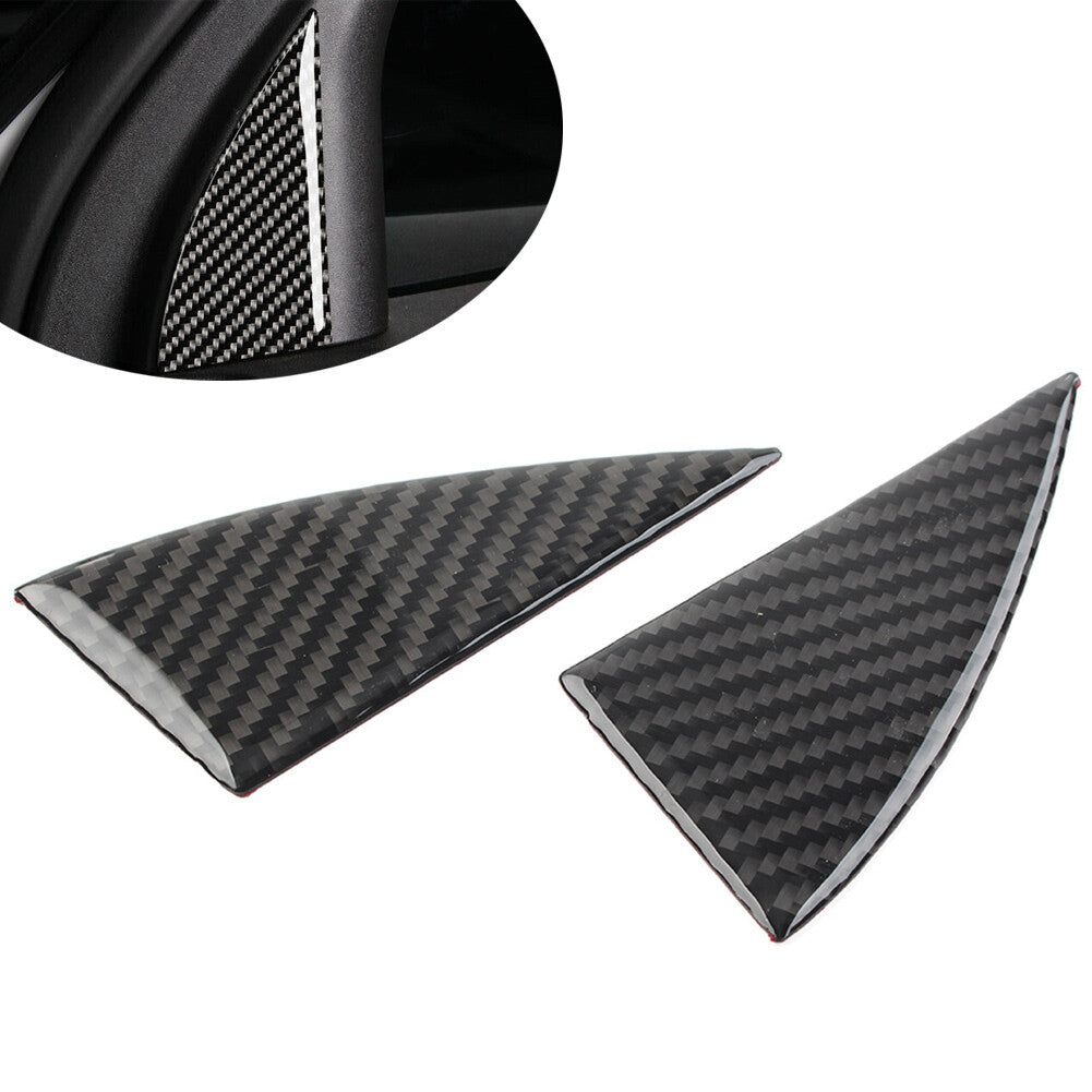 for Chevrolet Equinox 2018-2021 2x A Pillar Front Triangle Cover Trim