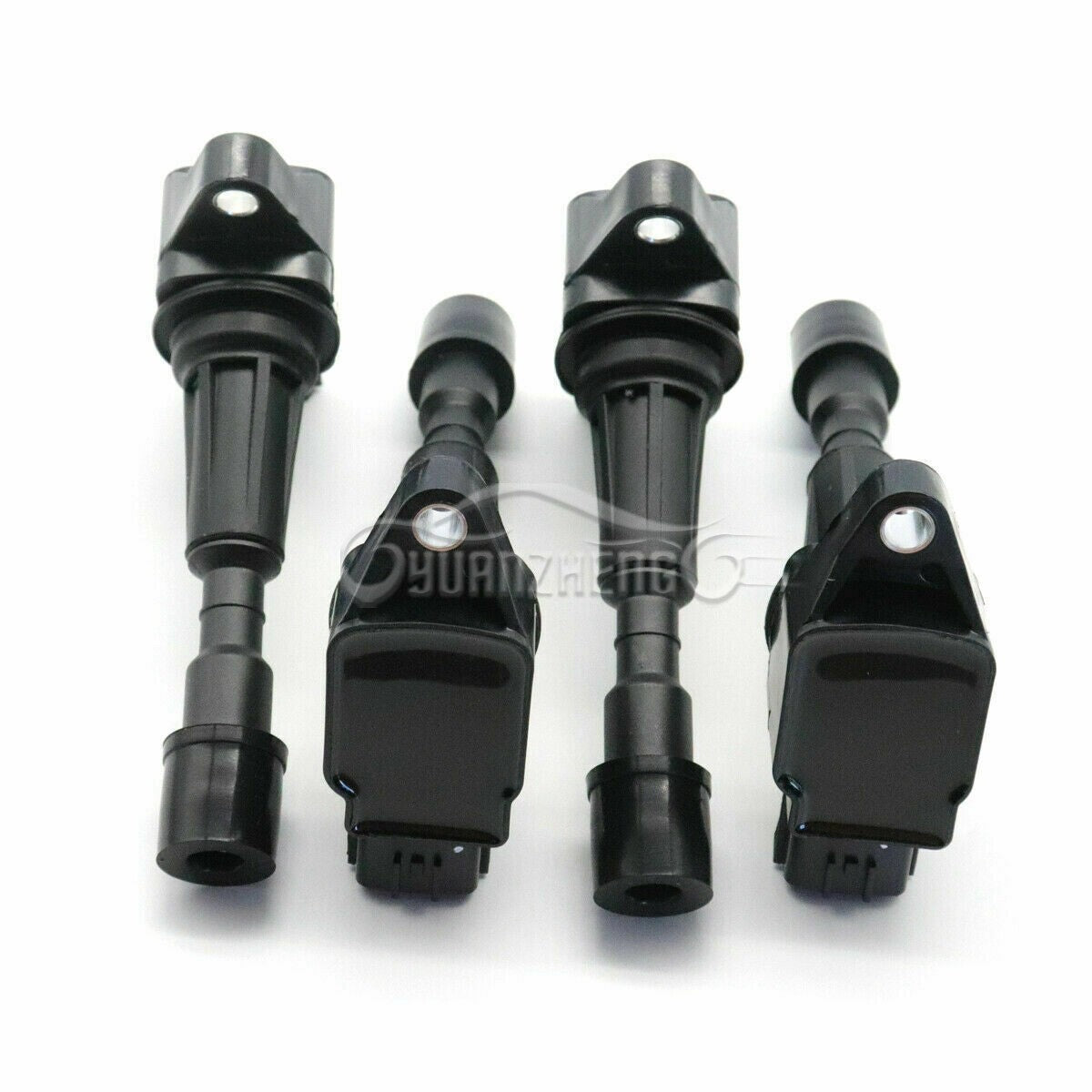 Ignition Coil Kit (4 pieces) ZJ20-18-100A suitable for 11-15 Mazda2 1.5L-L4 and Mazda3 1.4L-1.6L engines.