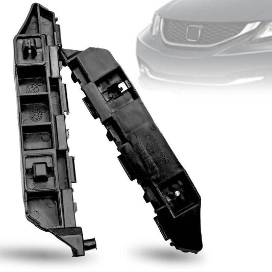 Bumper Bracket Front Beam Mount Support Pair for CIVIC Sedan 2012 2013 2014 2015