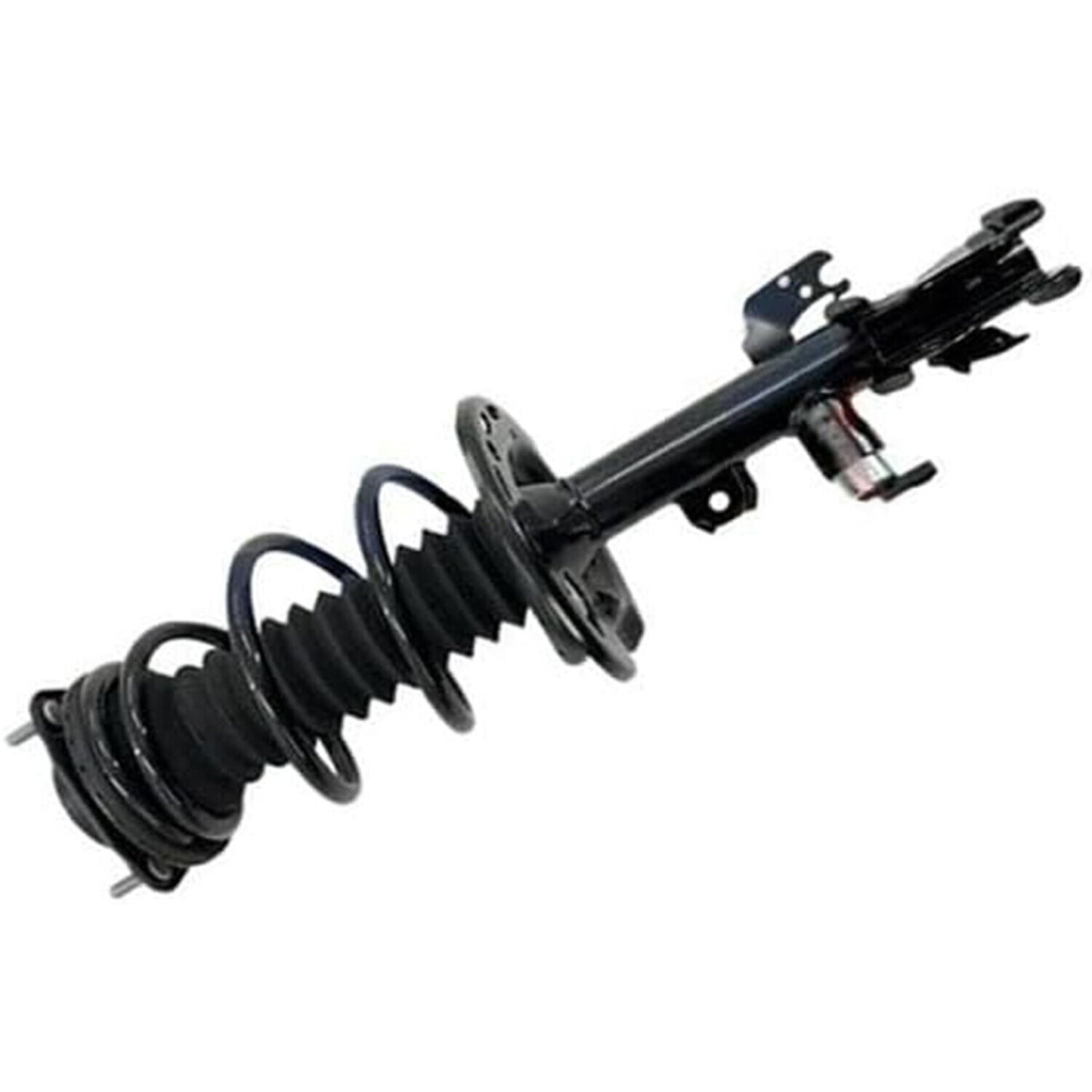 Two rear L&R shock absorber struts with gas-electric technology suitable for Lincoln MKX 2016-2018.