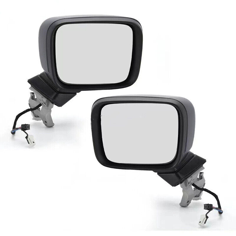 A pair of power mirrors for 2015-2018 for Jeep Renegade, without heated indicator lights on both sides.