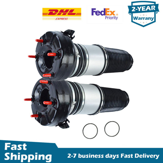 Pair Front Air Suspension Spring Bags Fit for Audi for A8 S8 D4 4H A6 C7 Quattro 2010-18
