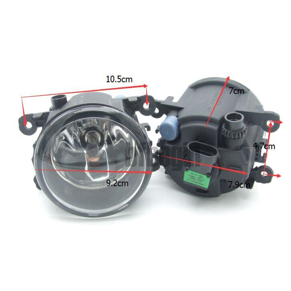 2pcs Front Bumper Fog Light Lamp W/Bulb H11 LED For 2008-2013 for Ford Fiesta MK7 UK