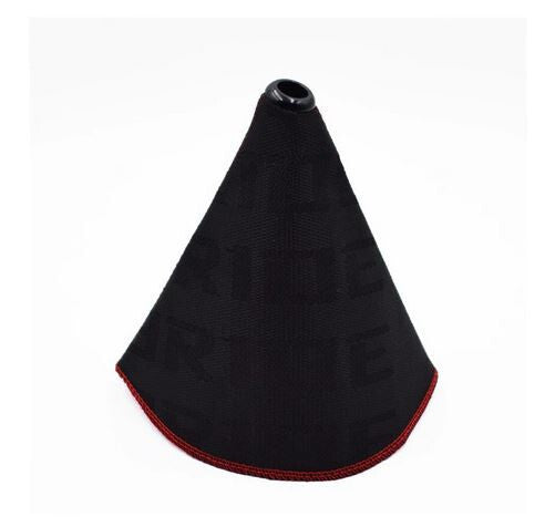 Car Gear Shift Knob Boot Racing Gearbox Protective Cover, Premium Fabric Black, Suitable for Jaguar