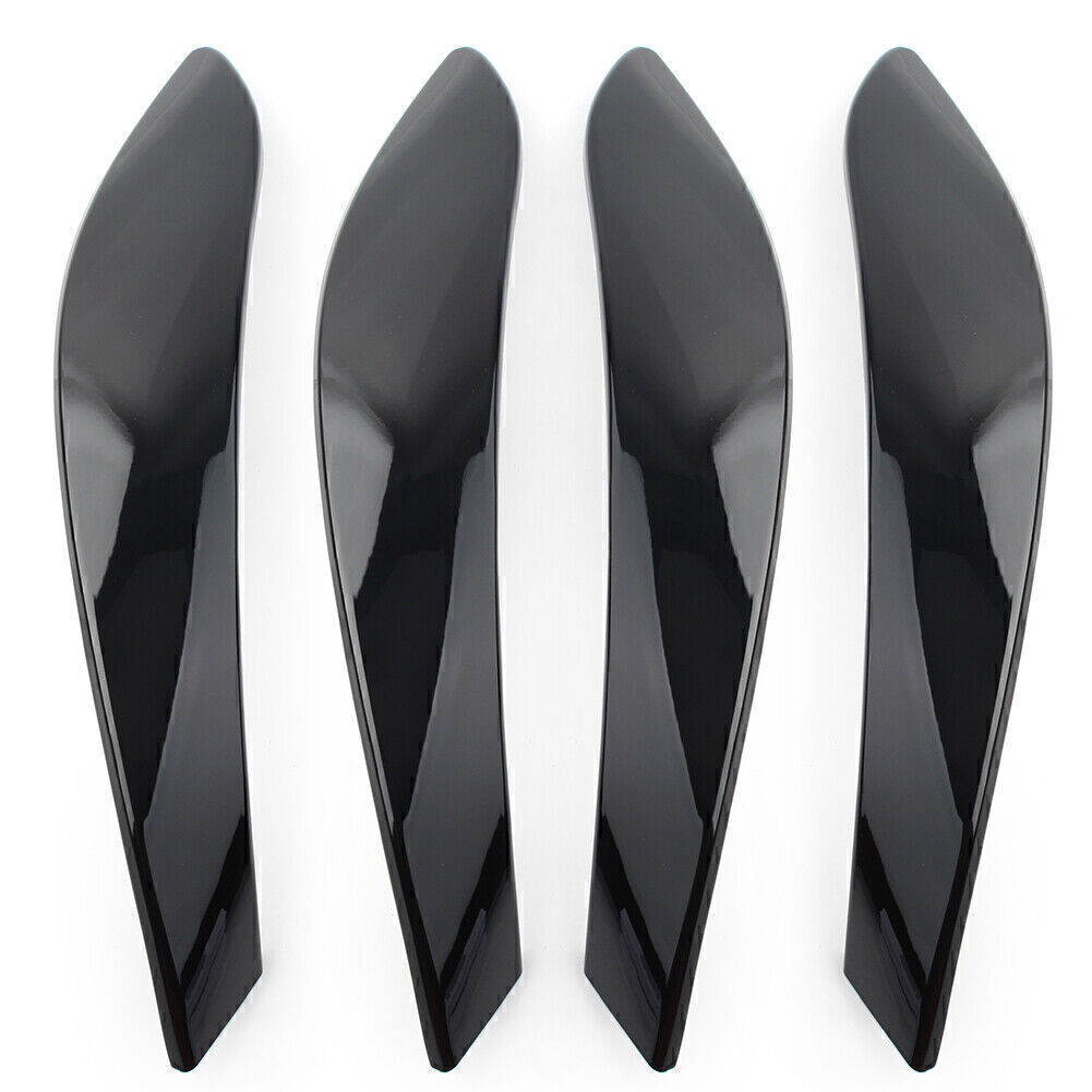 4Pcs Inner Door Handle Panel Cover Trim for BMW 3 4 Series 3GT Glossy Black