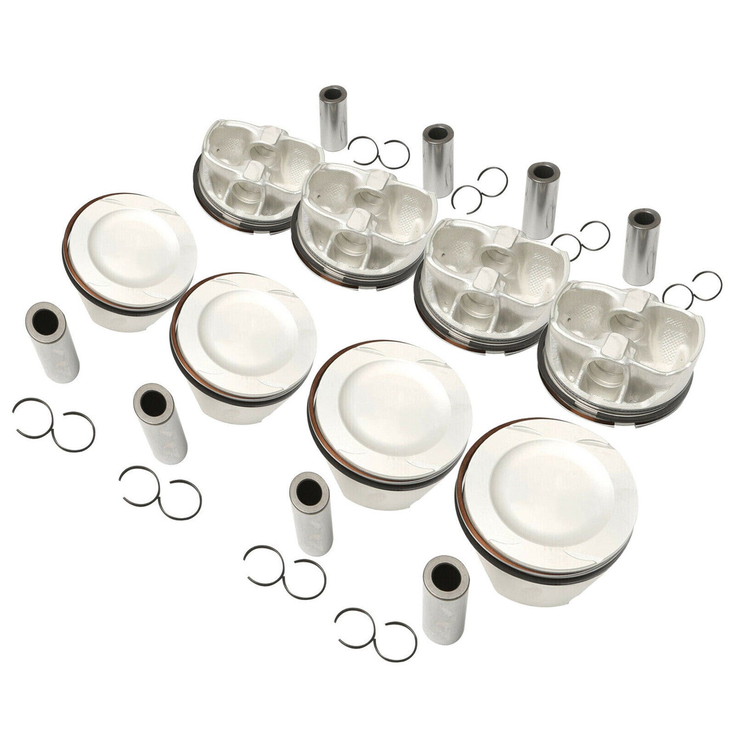Engine Gaskets Seals Rebuild Kit - Connecting Rod Bearing Fits for Mercedes-Benz