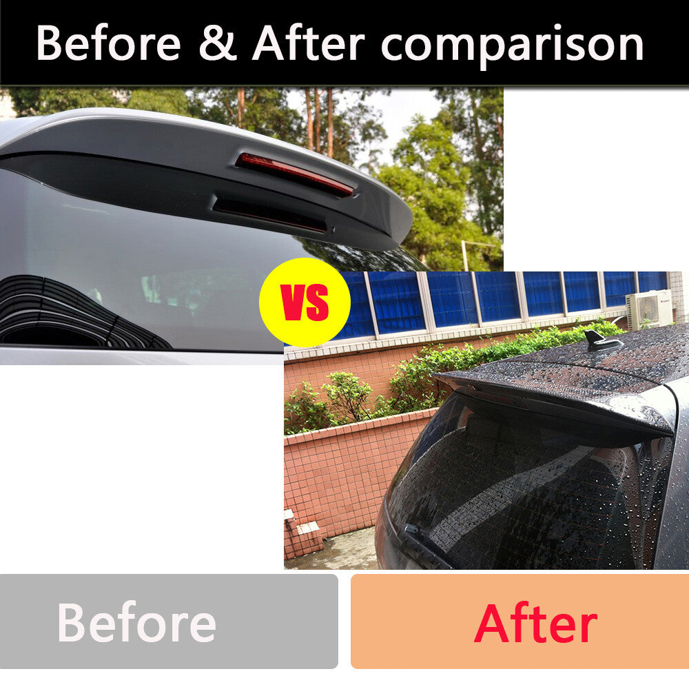 Carbon Fiber Rear Roof Spoiler Lid Trunk Wing Fit for VW Golf6 VI MK6 2010-2013