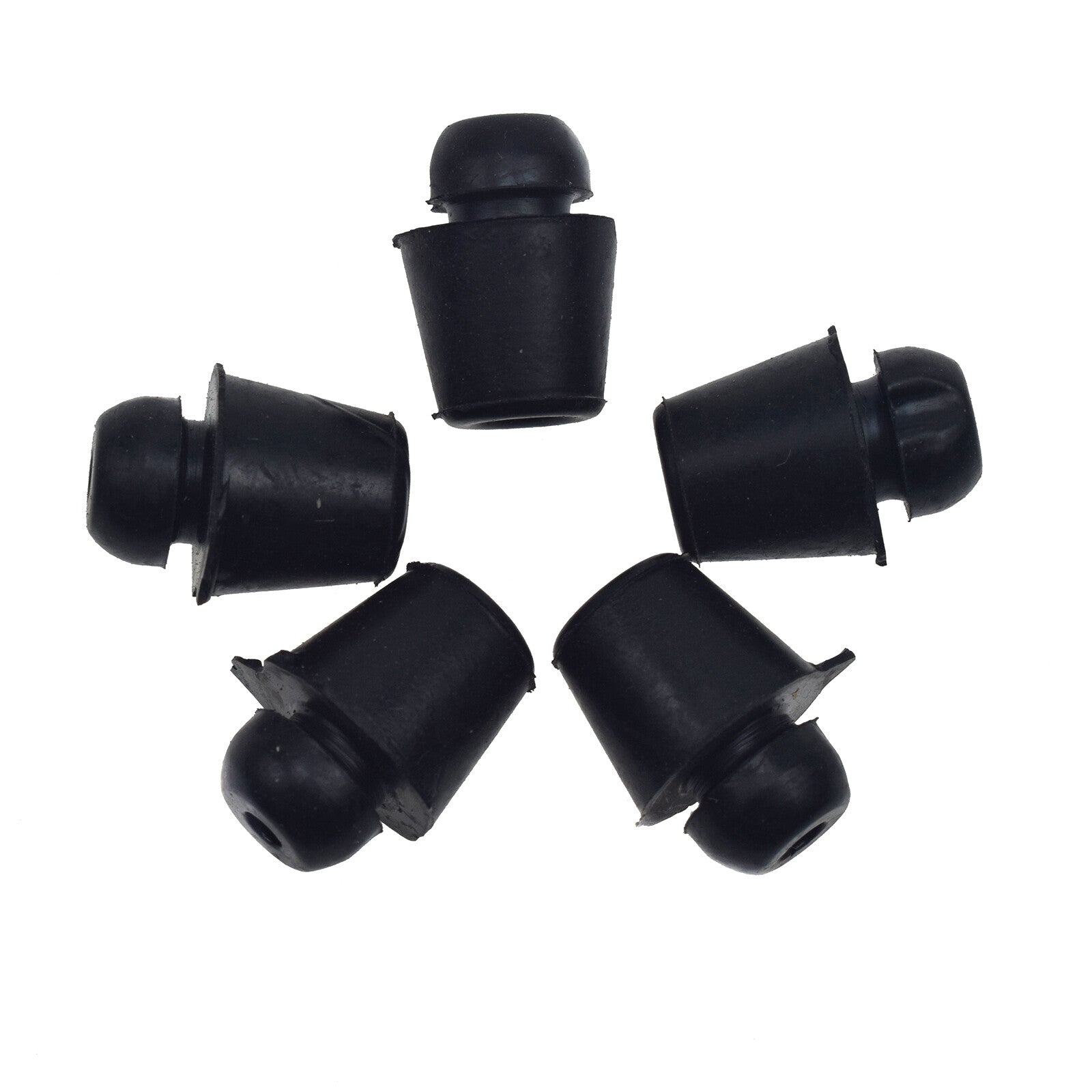 5-Piece Inner Door Overslam Bumper Plug Rubber for Hyundai for Elantra for Kia Soul