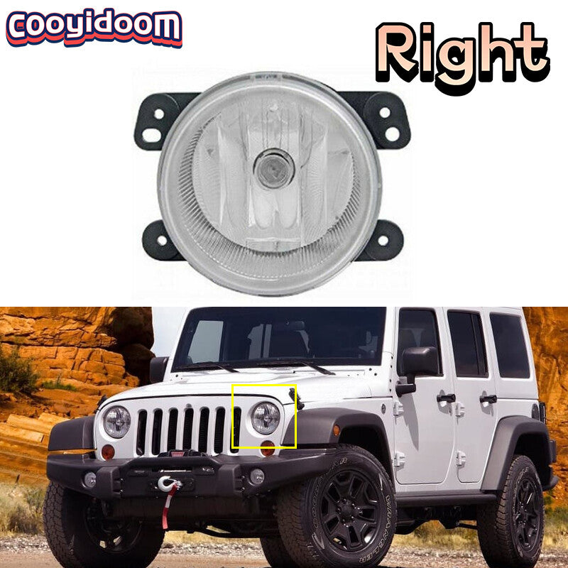 Right For journey for wrangler cheaokee 2010-2017 Driving Fog Light