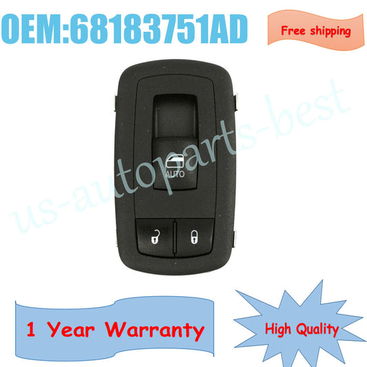 Window Switch Front Right Passenger 68183751AD for Dodge for Challenger 2015-21 T07