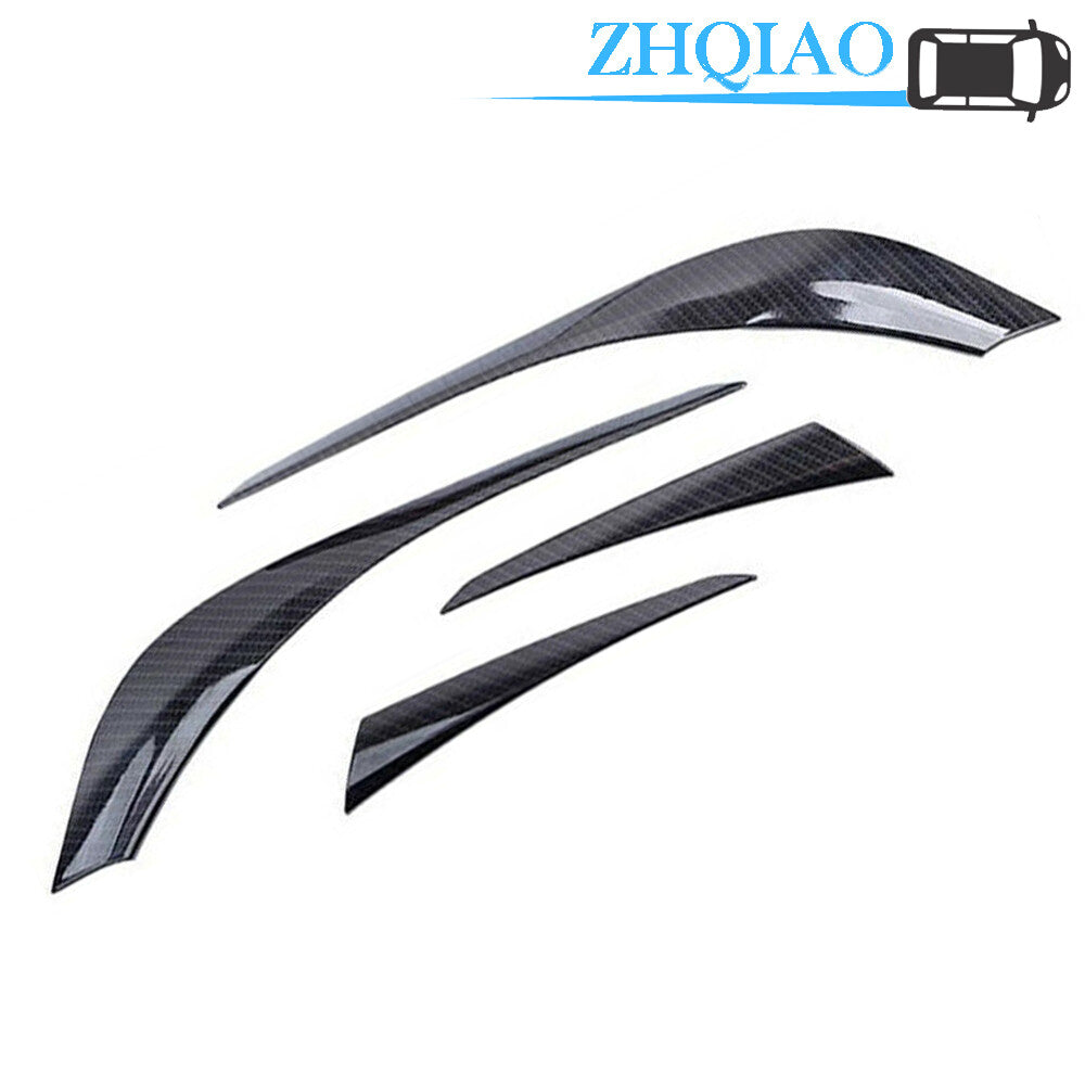 4P Rear Light Lamp Eyebrow Eyelid Bezel Cover Trim Fits for Mazda CX-5 CX5 2017-2019