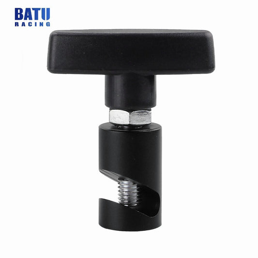 2X Black Hood Holder Strut Support Clamp Automotive Hood Lift Rod Support Clamp