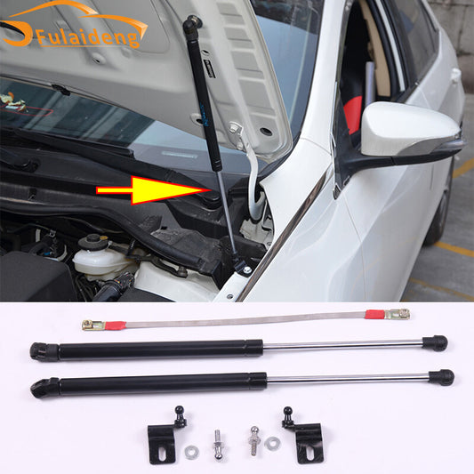 2pc for Toyota for Corolla 2014-2018 FRONT COVER HYDRAULIC STRUT SHOCKS LIFT SUPPORT
