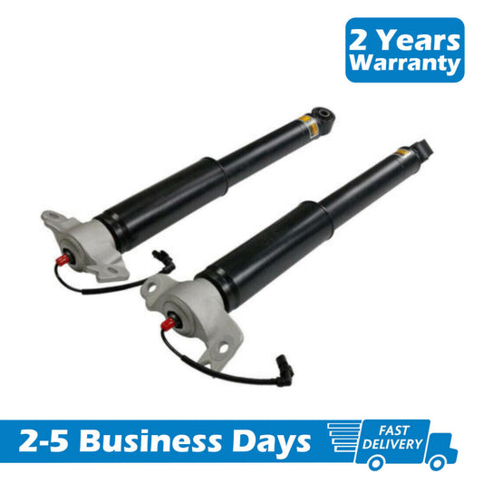 A pair of rear shock absorber struts electrically adjustable to fit the for Cadillac XTS 2013-2019 84326293