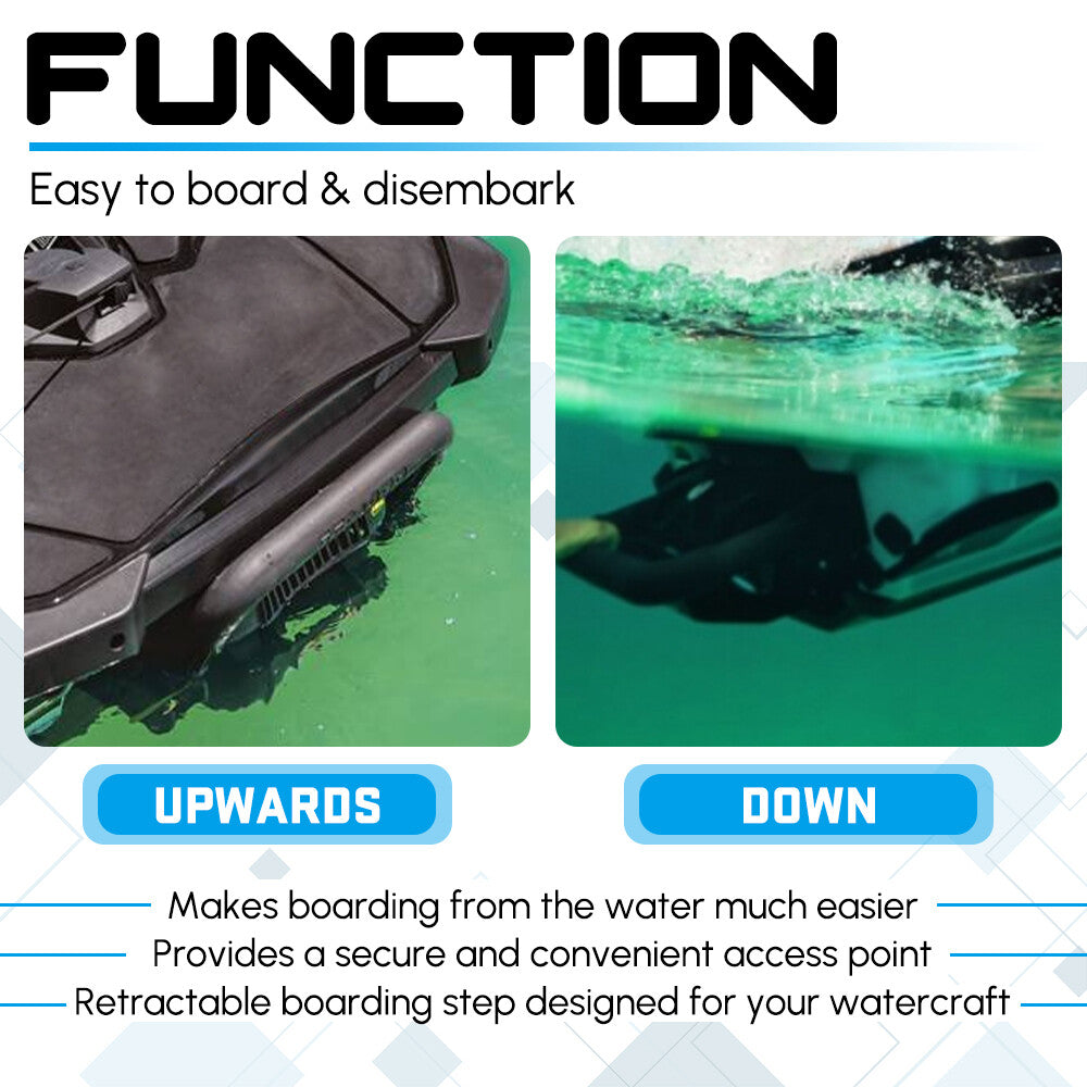 295100869 For Sea-Doo GTI GTI SE GTR Wake 20-on Boarding Ladder 295100747