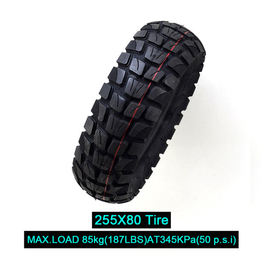 255x80 Off-road Outer Cross-country Tire Non-slip Thickened Electric Scooter